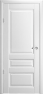 Дверь Эрмитаж 2 ДГ Белый винил